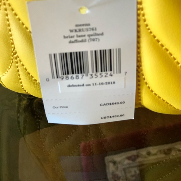 NWT kate spade quilted Leather Meena handbag - Picture 5 of 8